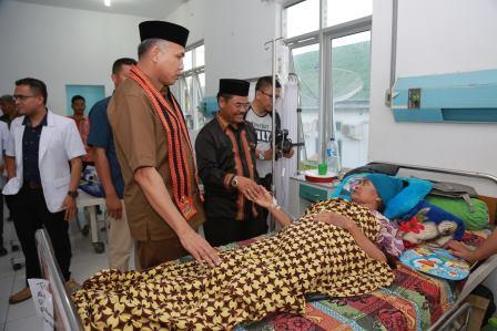 Wakil Gubernur Aceh, Nova Iriansyah meninjau RSUD Gayo Lues