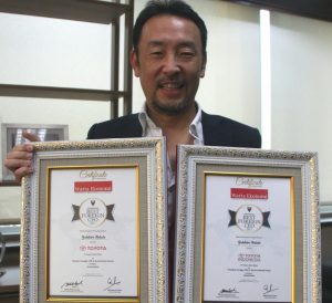 President Director PT Toyota Astra Motor Yoshihiro Nakata Foreign CEO Award