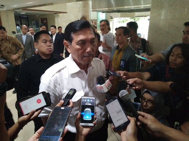 Menteri Koordinator Maritim, Luhut Binsar Panjaitan