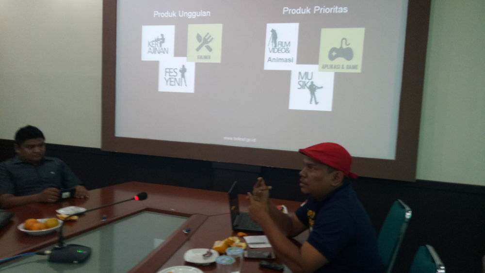 Ketua Komunitas Juang Cinema, Rahmat Setiawan