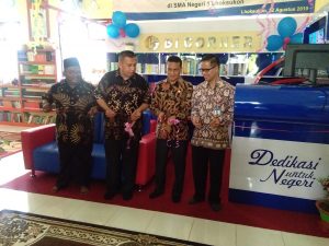 Bank Indonesia Buka BI Corner Perpustakaan SMAN I Lhoksukon spiritnews.co.id