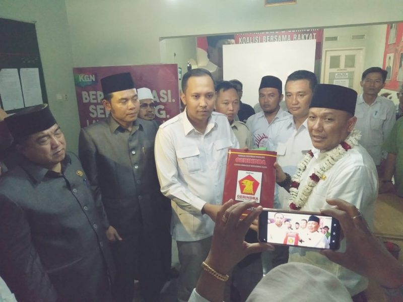 Kang Jimmy Daftar Balonbup ke Partai Gerindra spiritnews.co.id