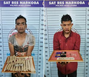 Dua Pemuda Ini Diciduk Polisi Saat Pesta Narkoba di Gubuk spiritnews.co.id