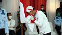 Dua Narapidana Kasus Terorisme di Lapas Kelas IIA Warung Bambu Ikrar Setia ke NKRI