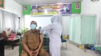 PNS dan Honorer Cabang Dinas Pendidikan Aceh Utara Terima Vaksin Covid-19