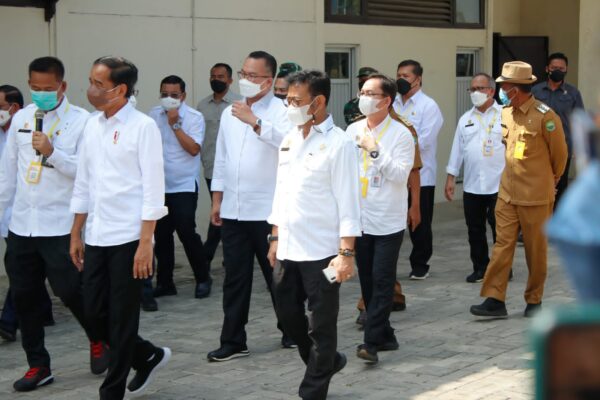 Kunjungi Balai Besar Tanaman Padi Ciasem, Presiden Jokowi Pastikan Ketahanan Pangan Nasional