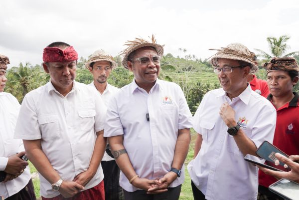 Kunjungi Bali, Arsjad Rasjid : Manajemen Distribusi Irigasi untuk  Meningkatkan Kualitas Produksi Pertanian