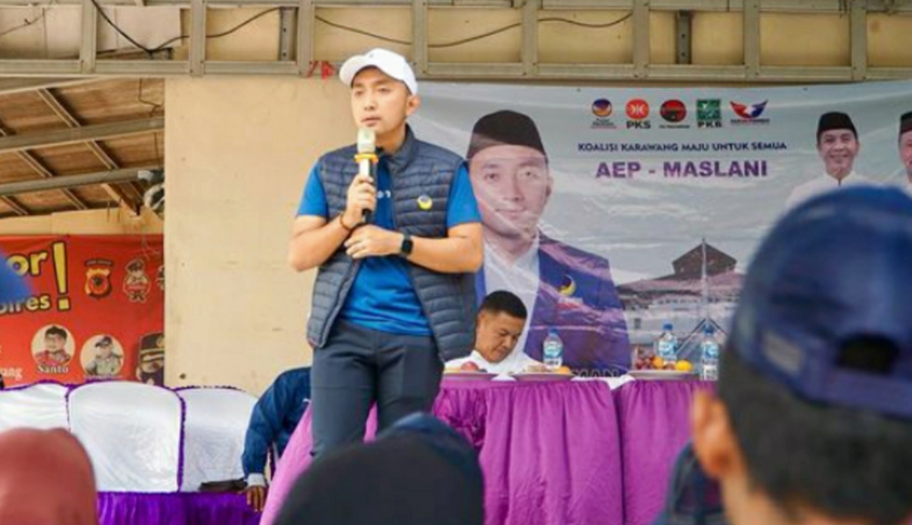 Ketua Tim Pemenangan Aep-Maslani, Dian Fahrud Jaman