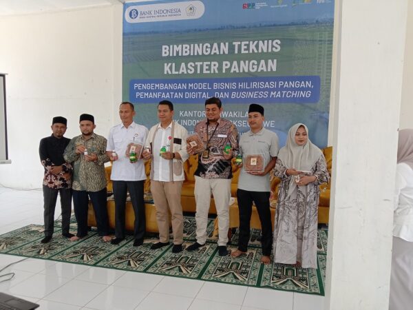 Penguatan Klaster : BI Lhokseumawe Pelatihan Pengembangan Model Bisnis Hilirisasi Pangan, Pemanfaat Digital dan Business Mucthing
