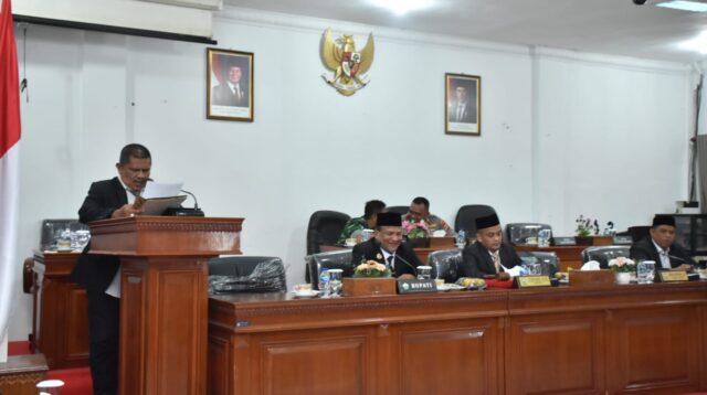 WTP 12 Kali Berturut-turut, Bupati Bireuen Sampaikan Laporan Pertanggungjawaban APBK 2025 ke DPRK